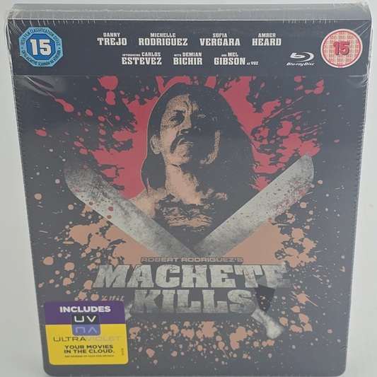 Machete Kills SteelBook Blu-ray Zavvi Limited  Robert Rodriguez Zone B
