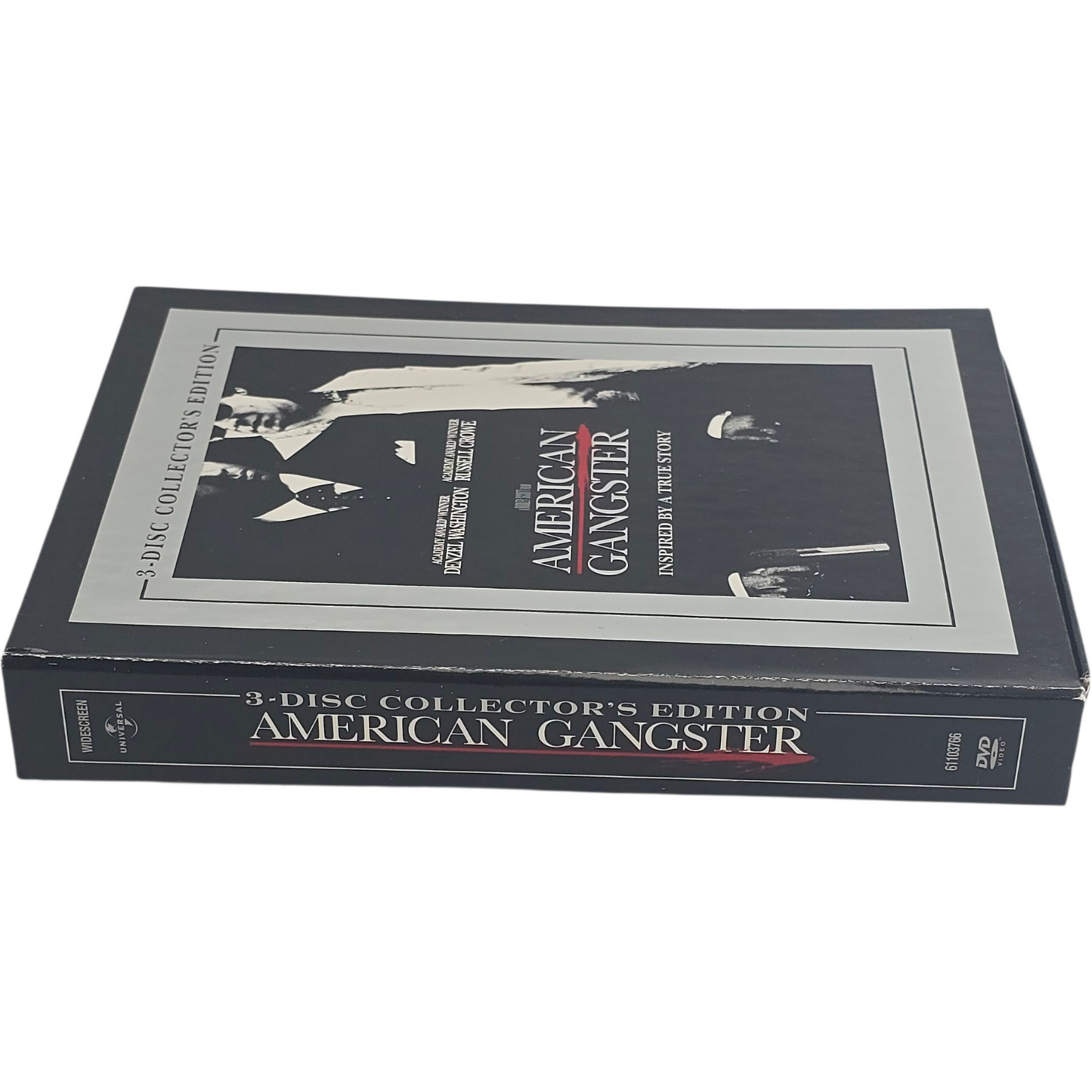 American Gangster DVD DigiPack 3 Disc Collector's  Ridley Scott -18 Zone 1