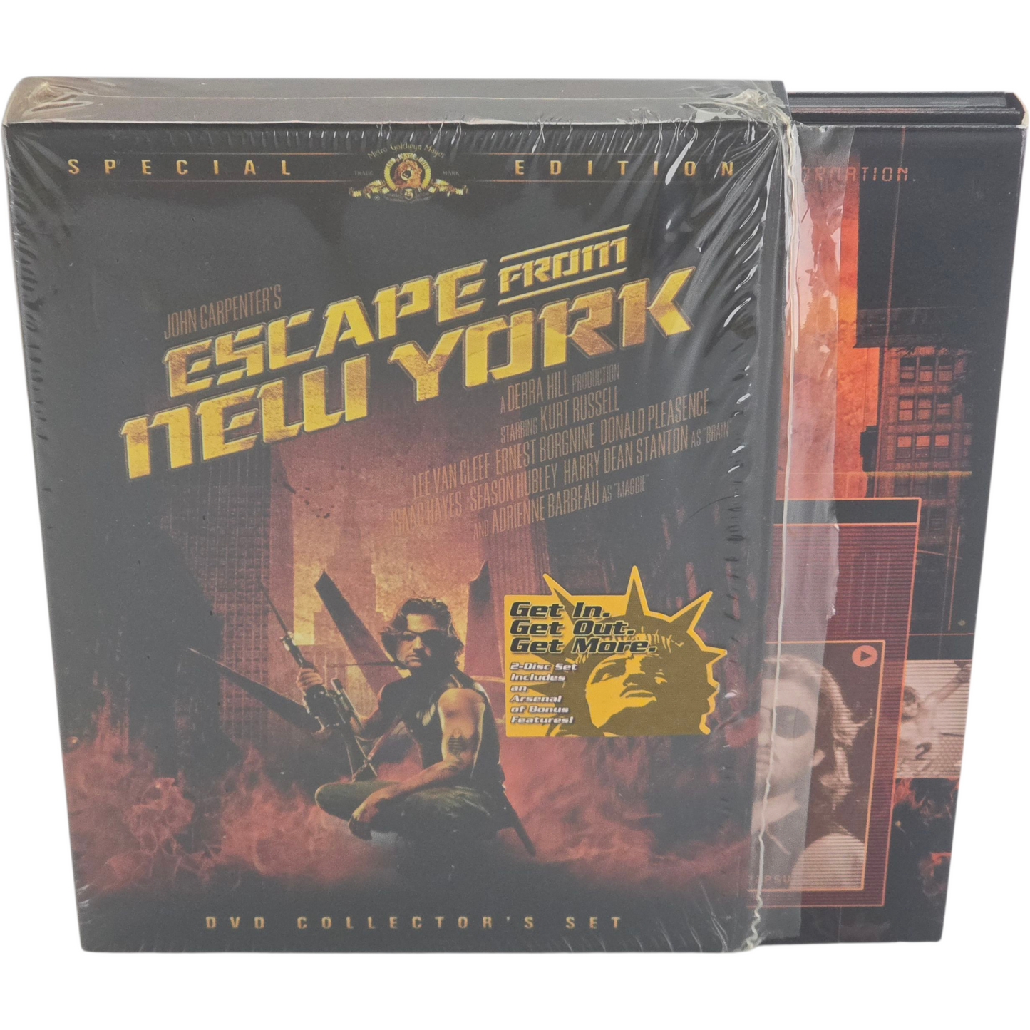 Escape from New York DVD DigiPack Collector John Carpenter Kurt Russel Zone 1