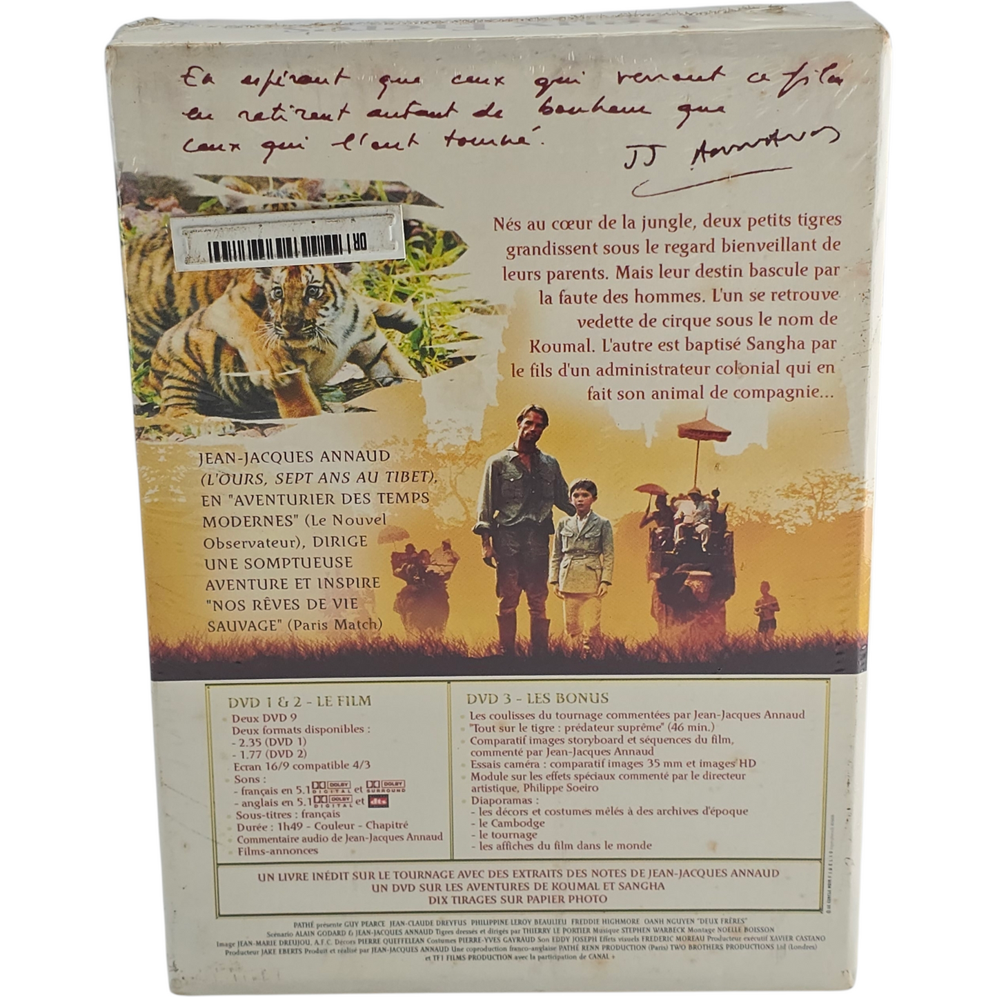 Deux Frères - Ultimate Edition 3 DVD + Livre + Photos Collector Ltd Zone B
