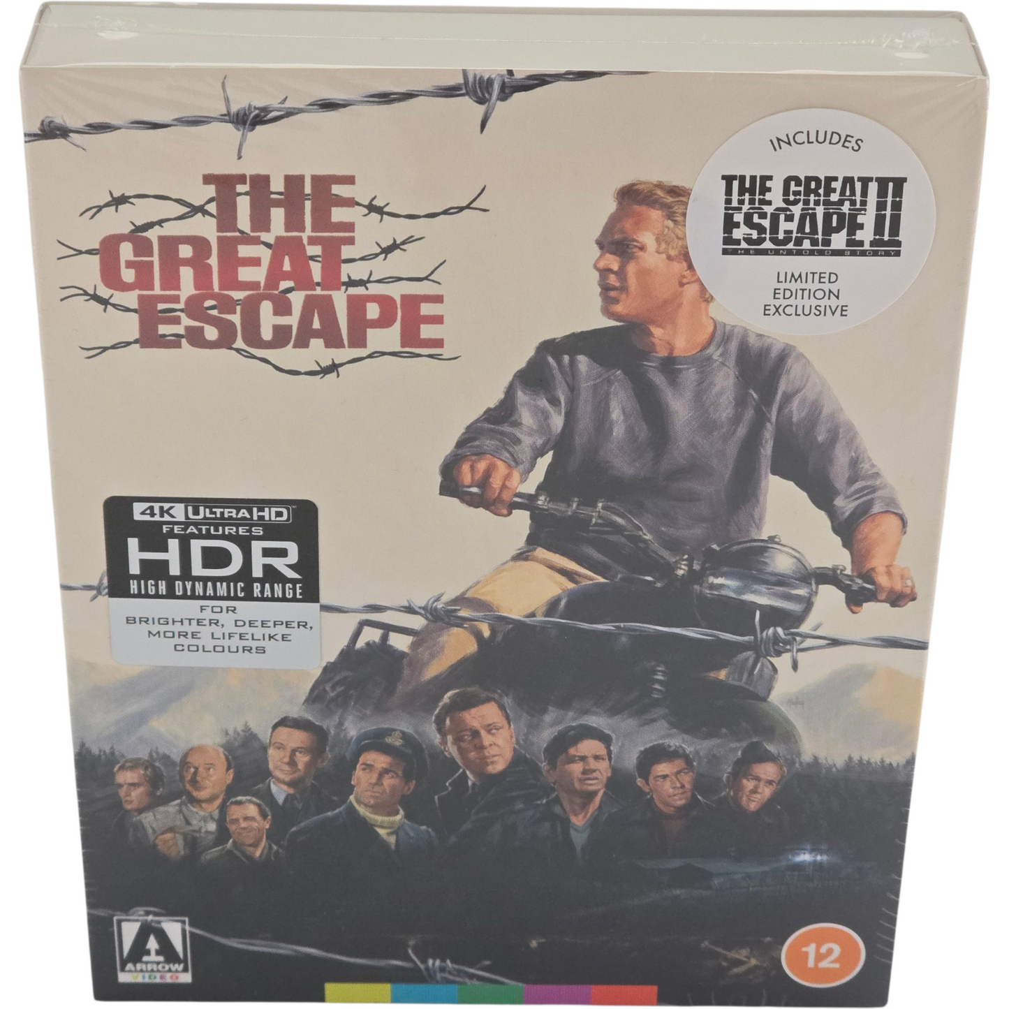 La Grande Évasion (1963) + The Great Escape II (1988) 4K Ultra HD + Blu-ray VO