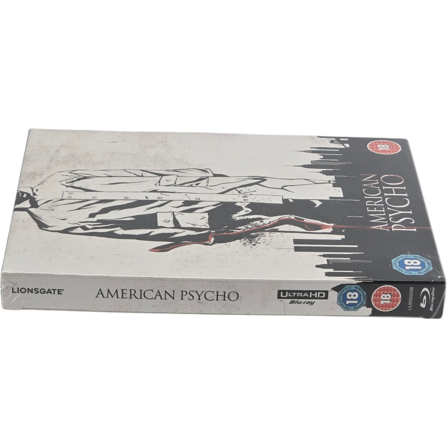 American Psycho Steelbook 4K Ultra HD + Blu-ray Zavvi Christian Bale[-18] Zone B