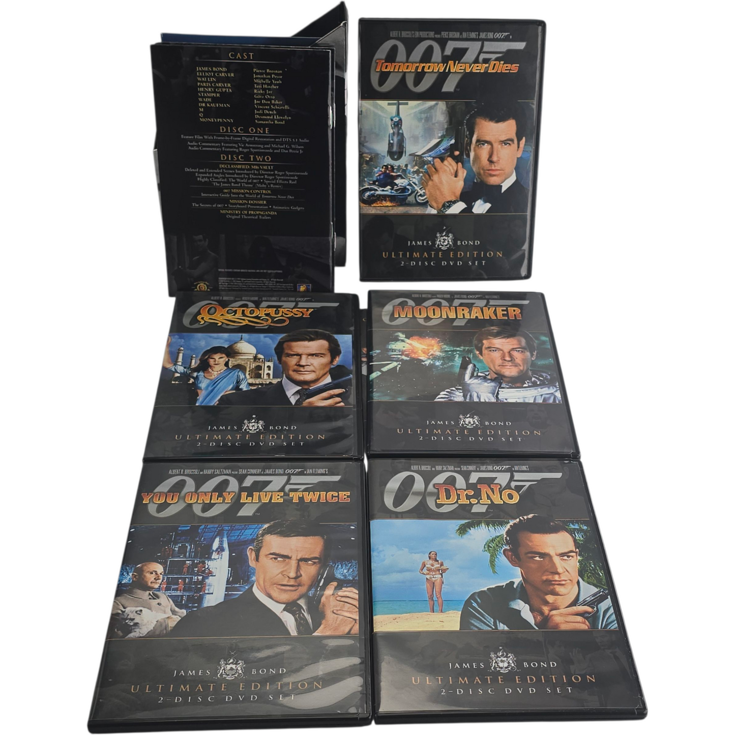 James Bond Ultimate Edition: Volume 4 DVD DigiPack 5 Films  Zone 1