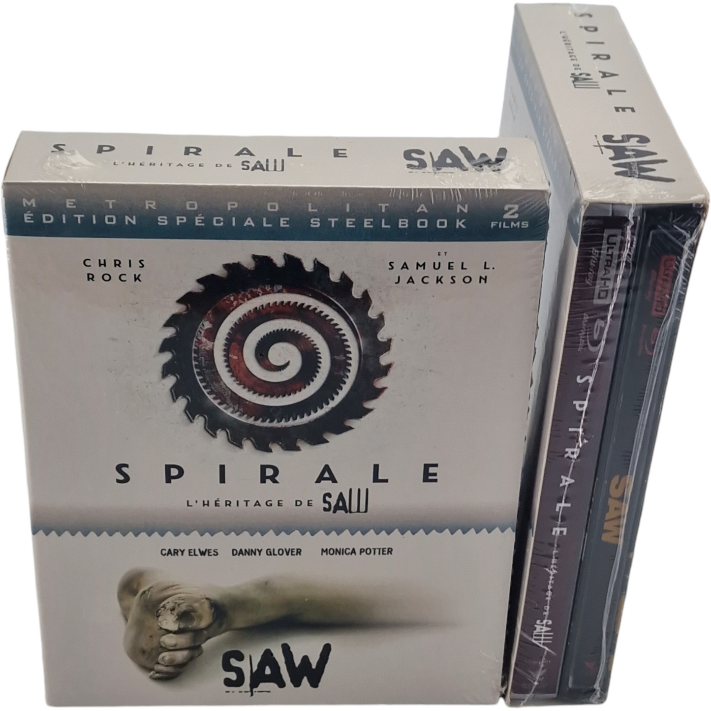 Spirale : l'héritage de Saw + Saw -4K Ultra HD +Blu-ray SteelBook Édition B[-18] Zone