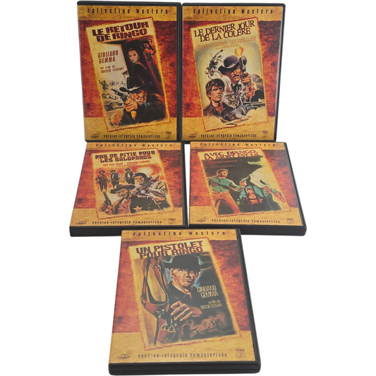 Le Meilleur du western italien – Volume 1 – Coffret 5 DVD Zone 2