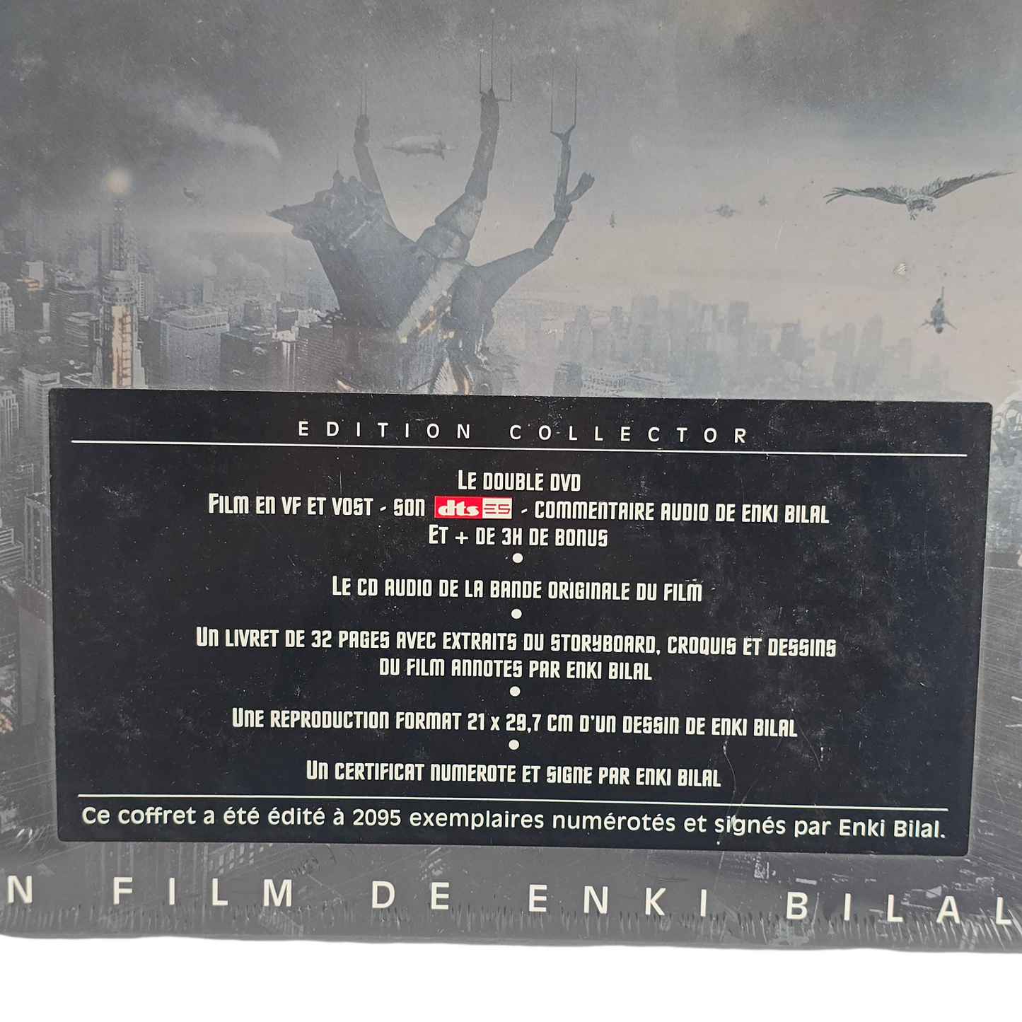 Immortel (Ad Vitam) - Édt Limitée, Numérotée Et Dédicacée Enki Bilal DVD Zone 2