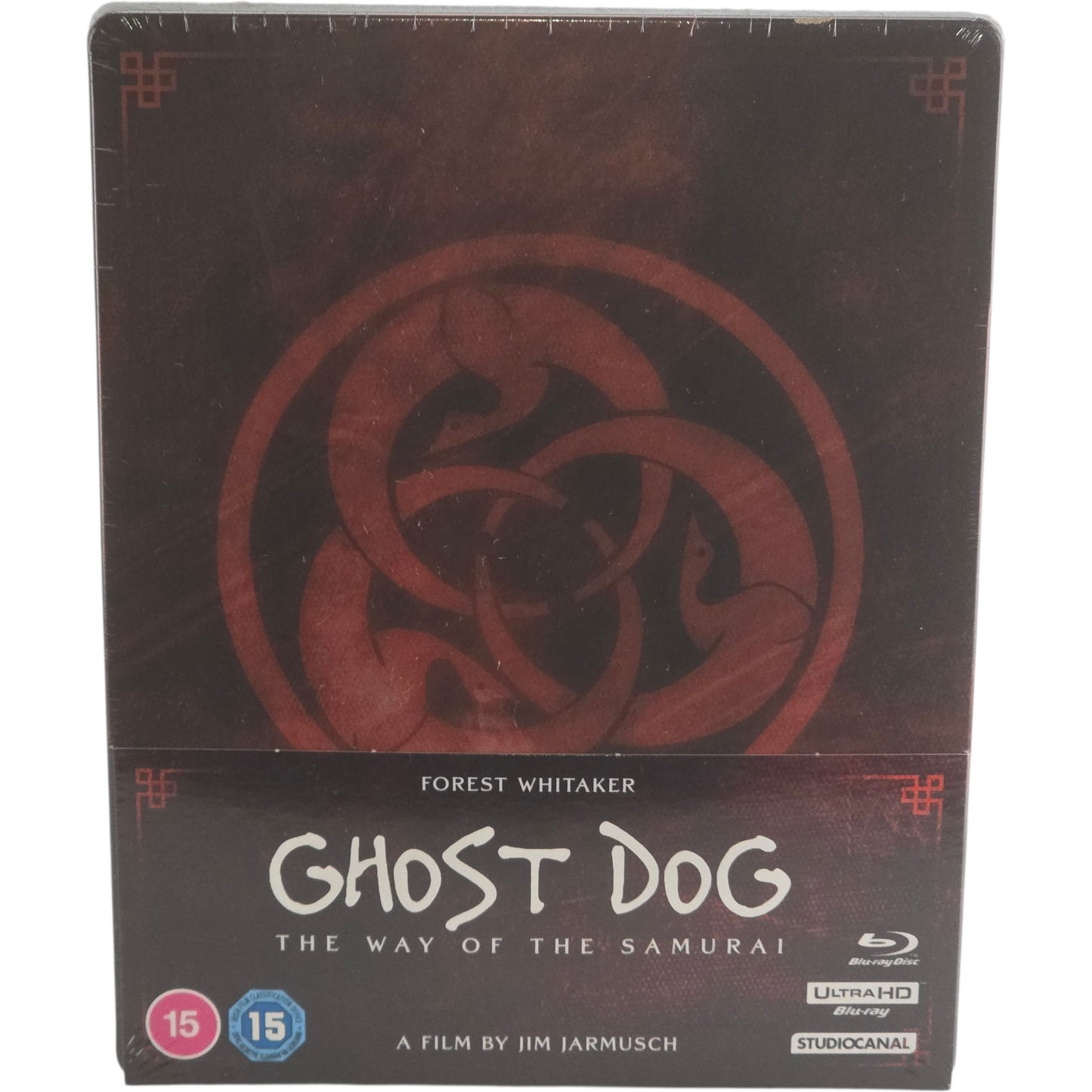Ghost Dog: The Way of the Samurai SteelBook 4K Blu-ray  Forest Whitaker Zone B