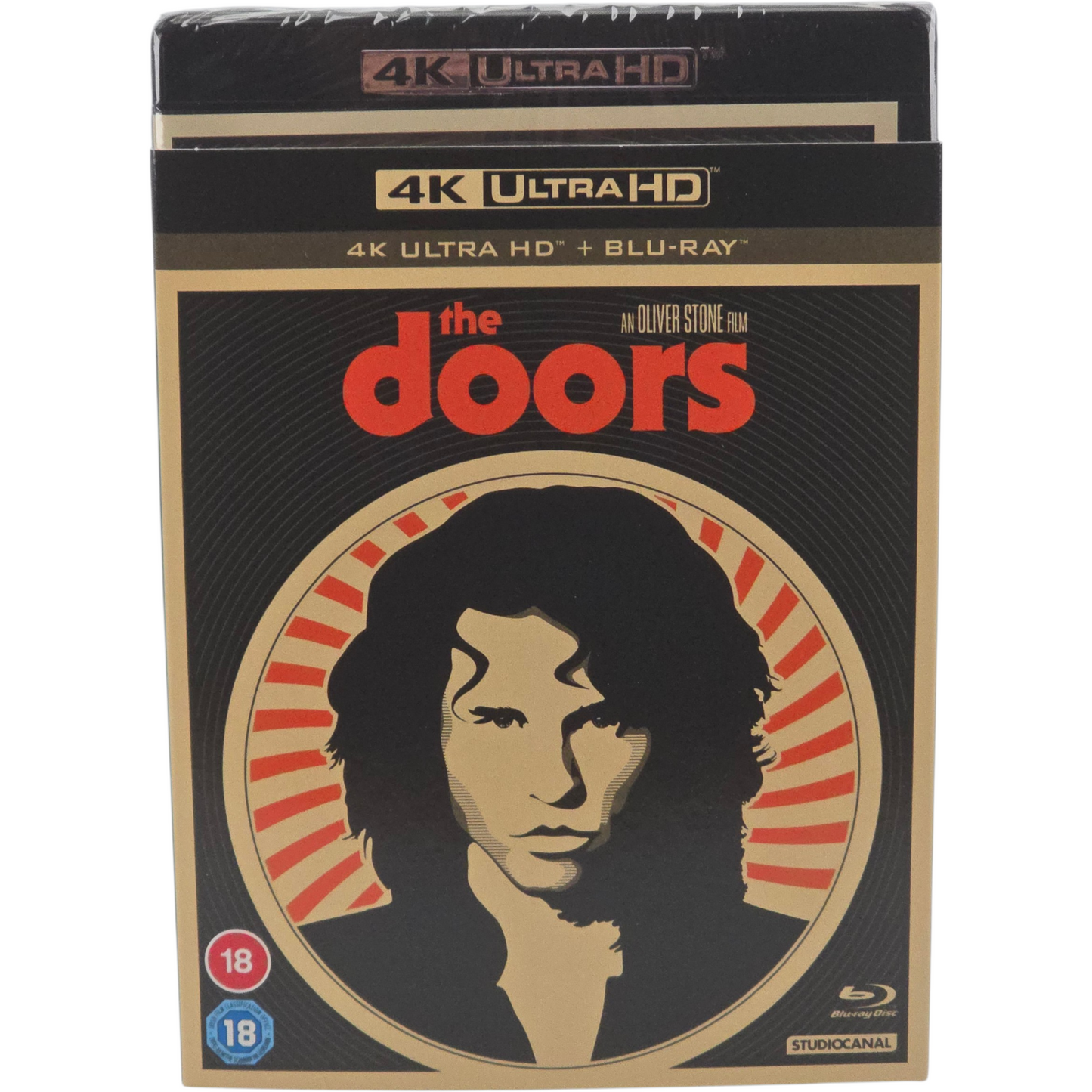 The Doors 1991 Oliver Stone 4K Ultra HD + Blu-ray 3 Disques Val Kilmer  B [-18]