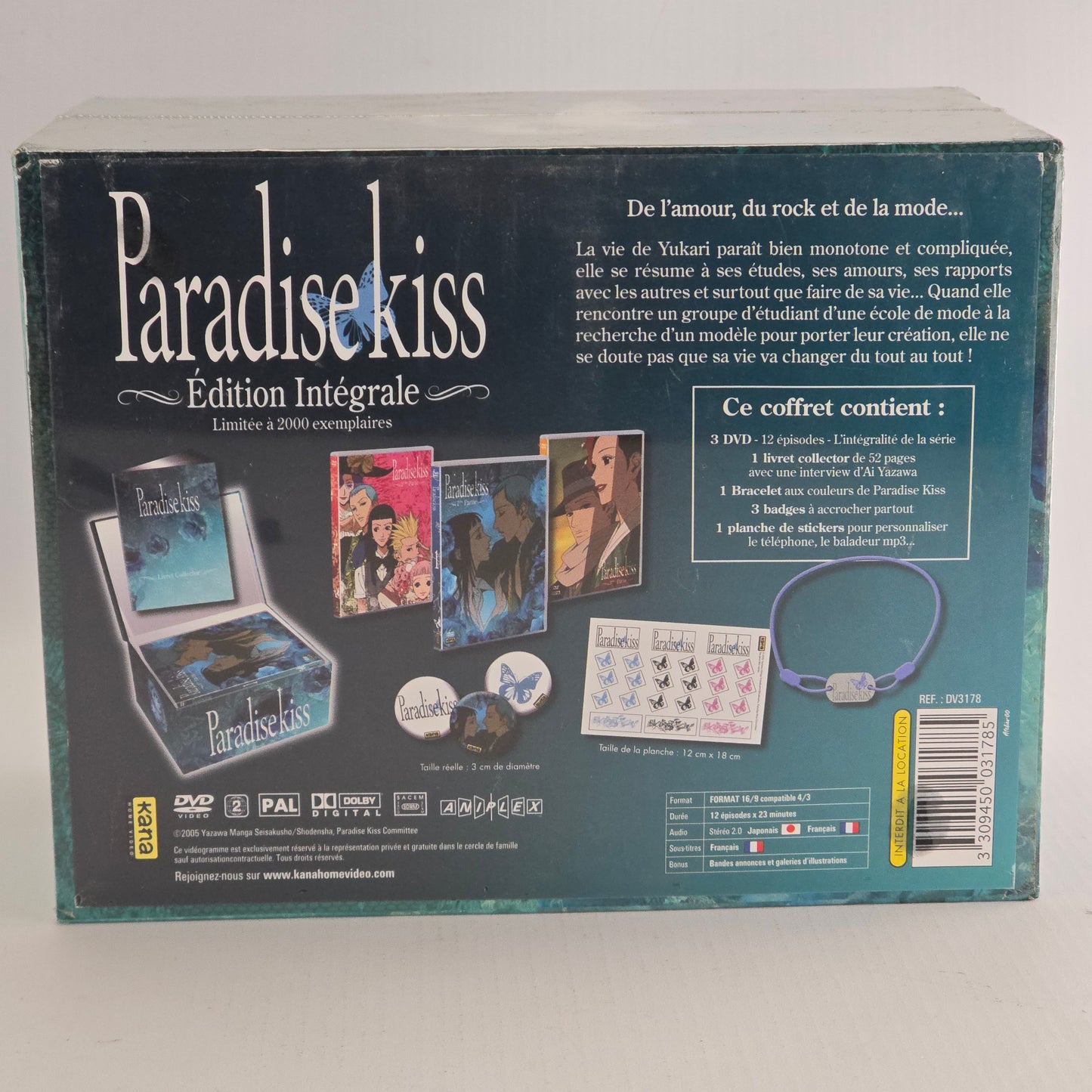Paradise Kiss - Édition Collector Deluxe Limitée 200 Ex Osamu Kobayashi  Zone 2