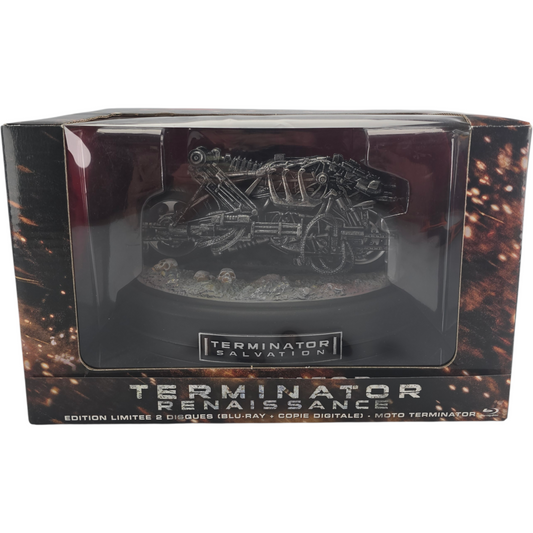Terminator : Renaissance Blu-ray +DVD Coffret avec moto Collector  Zone B