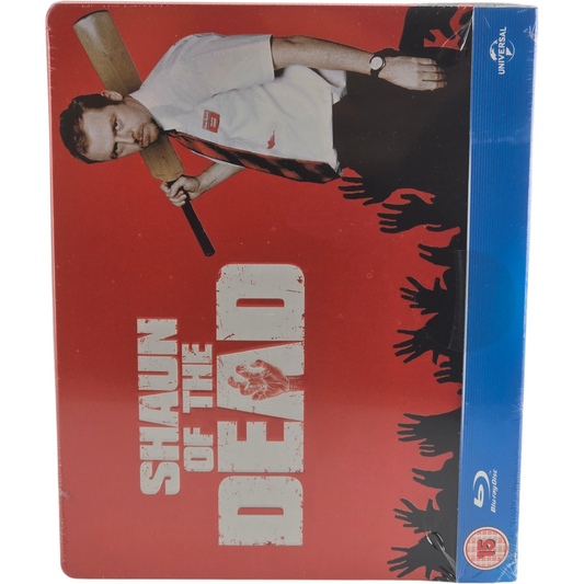 Shaun of the Dead SteelBook Blu-ray Import UK VF Edgar Wright Simon Pegg Zombies