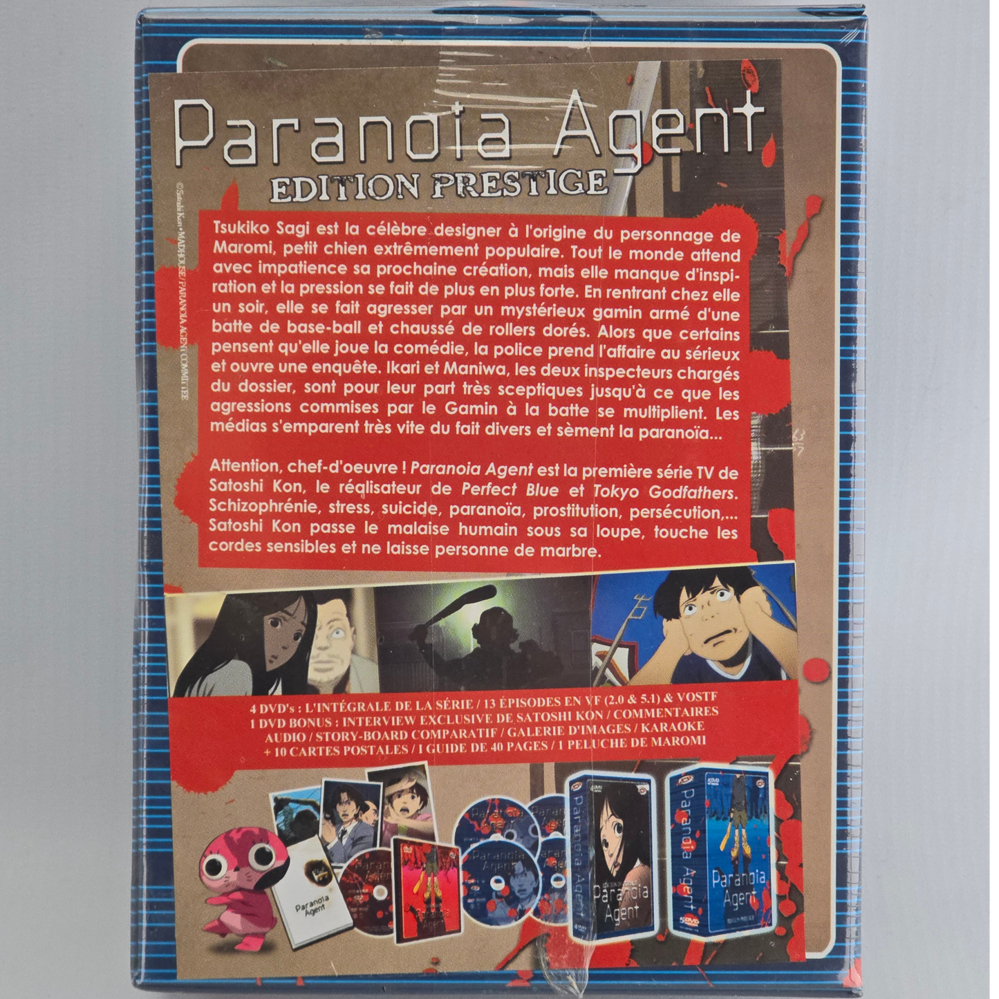 Paranoia Agent - Intégrale  5 X DVD  Edition Prestige de Kim Moon - Saeng - Zone 2