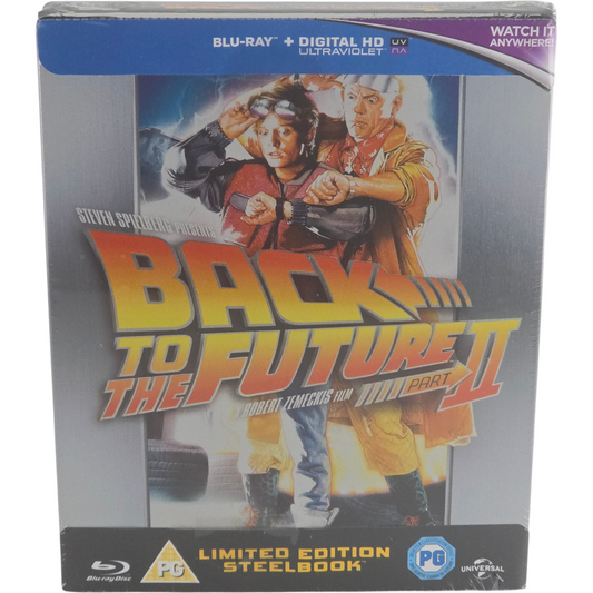 Retour vers le futur II SteelBook Blu-ray Zone B UK Sans français Michael J. Fox