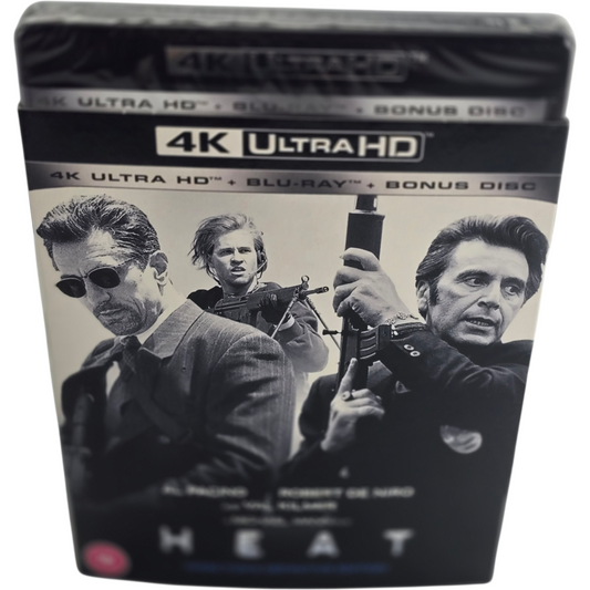 Heat 4K Ultra HD + Blu-ray + [étuit] Director's Definitive Edtion,  Libre