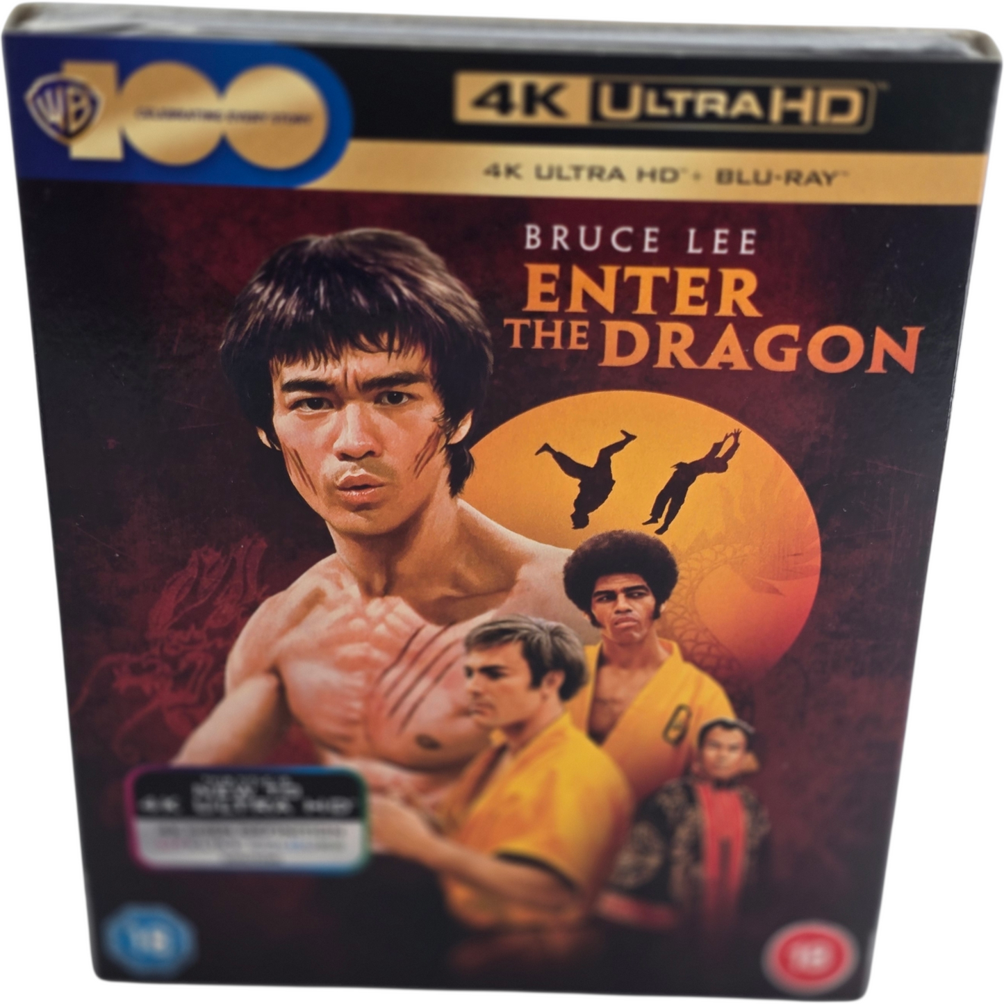 Enter the Dragon 4K Ultra HD + Blu-ray + [étuit]  Bruce Lee ,Zone Libre -18
