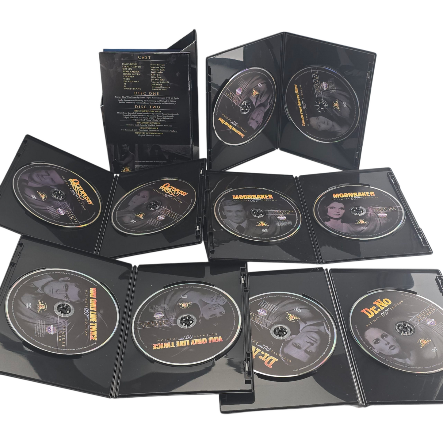 James Bond Ultimate Edition: Volume 4 DVD DigiPack 5 Films  Zone 1