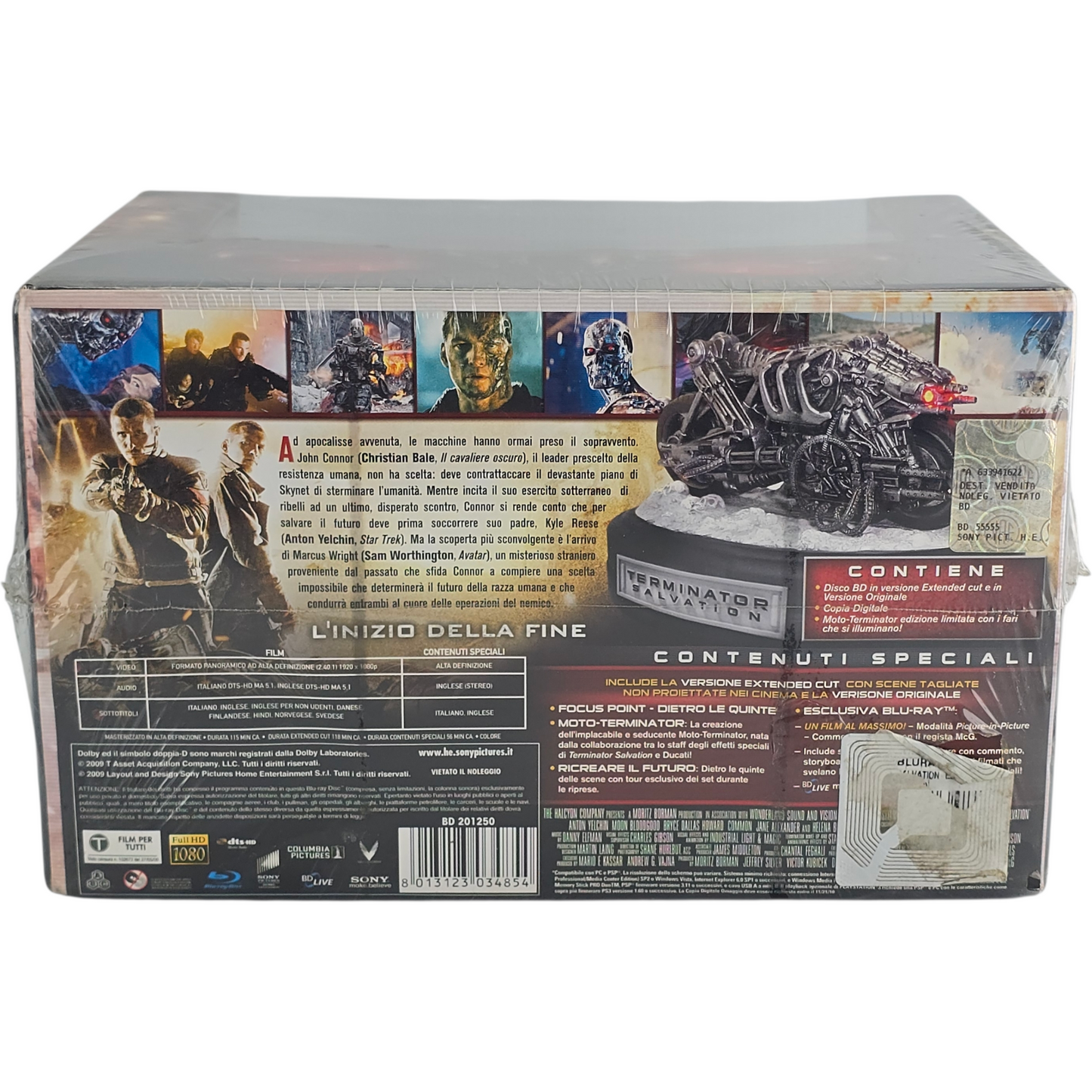 Terminator Salvation Blu-ray +DVD Coffret avec moto Collector  Zone B