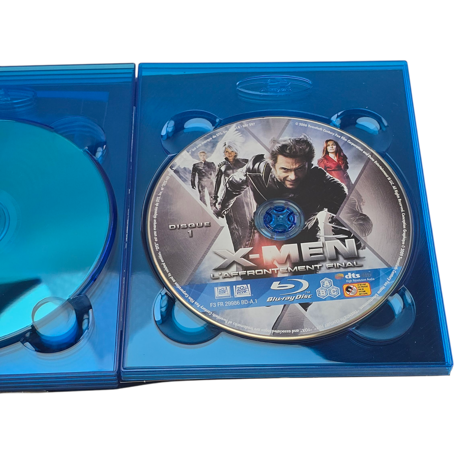 X-Men Trilogie 6 Blu-ray DigiPack X-Men 1 + 2 + L'affrontement final Édt Ultime Zone 2