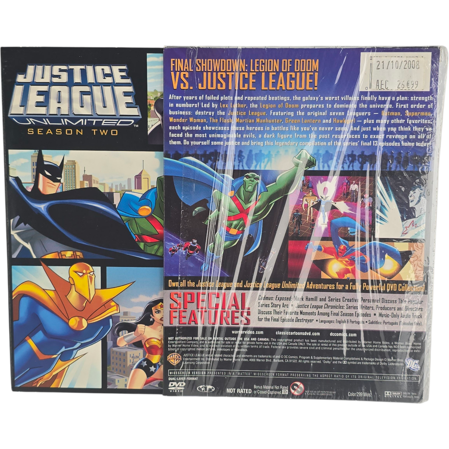 Justice League of America - Season 2  DigiPack / DC Comics Zone 1 (Copie)