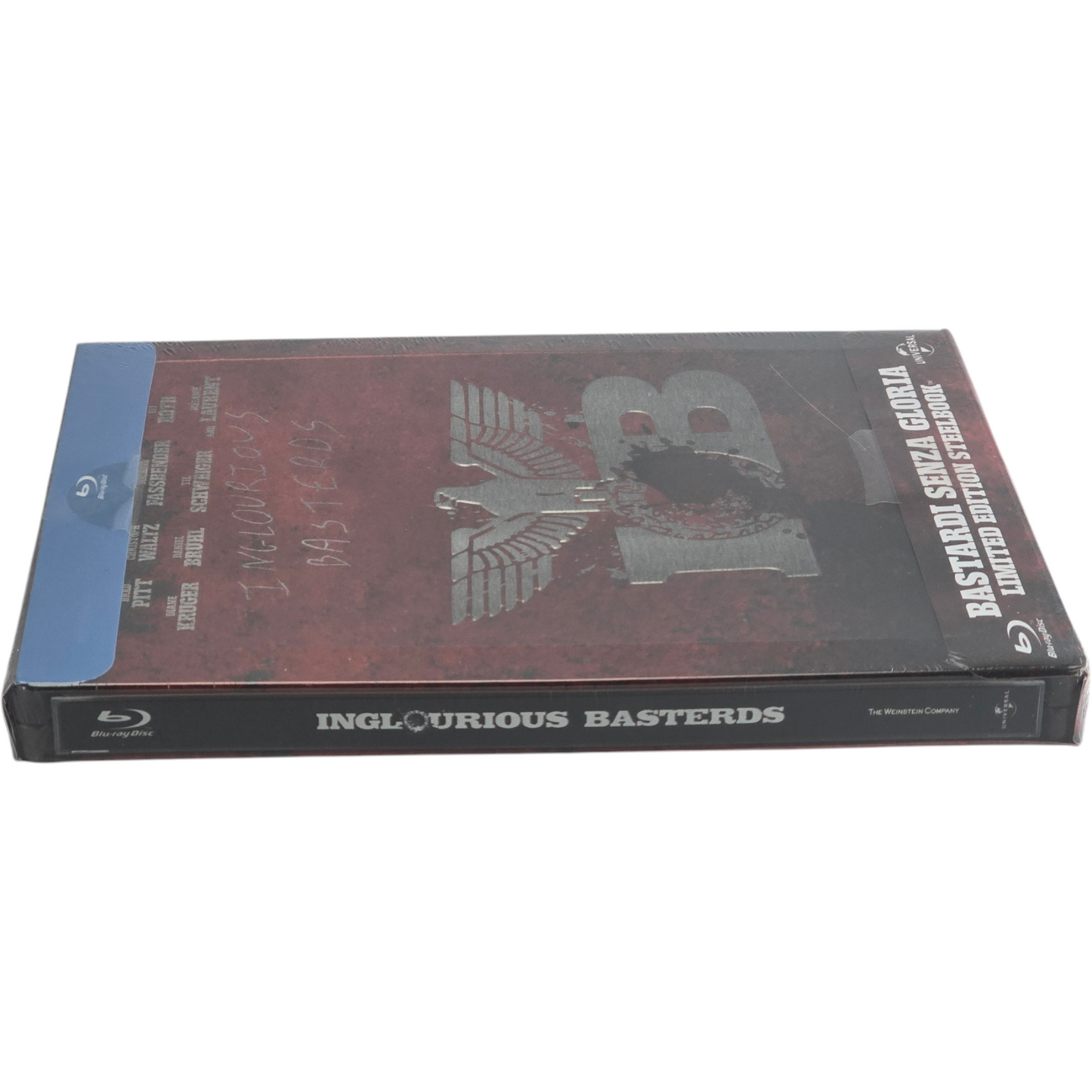 Inglourious Basterds Blu-ray SteelBook Débossé  Brad Pitt Tarantino 2016 [-18] B