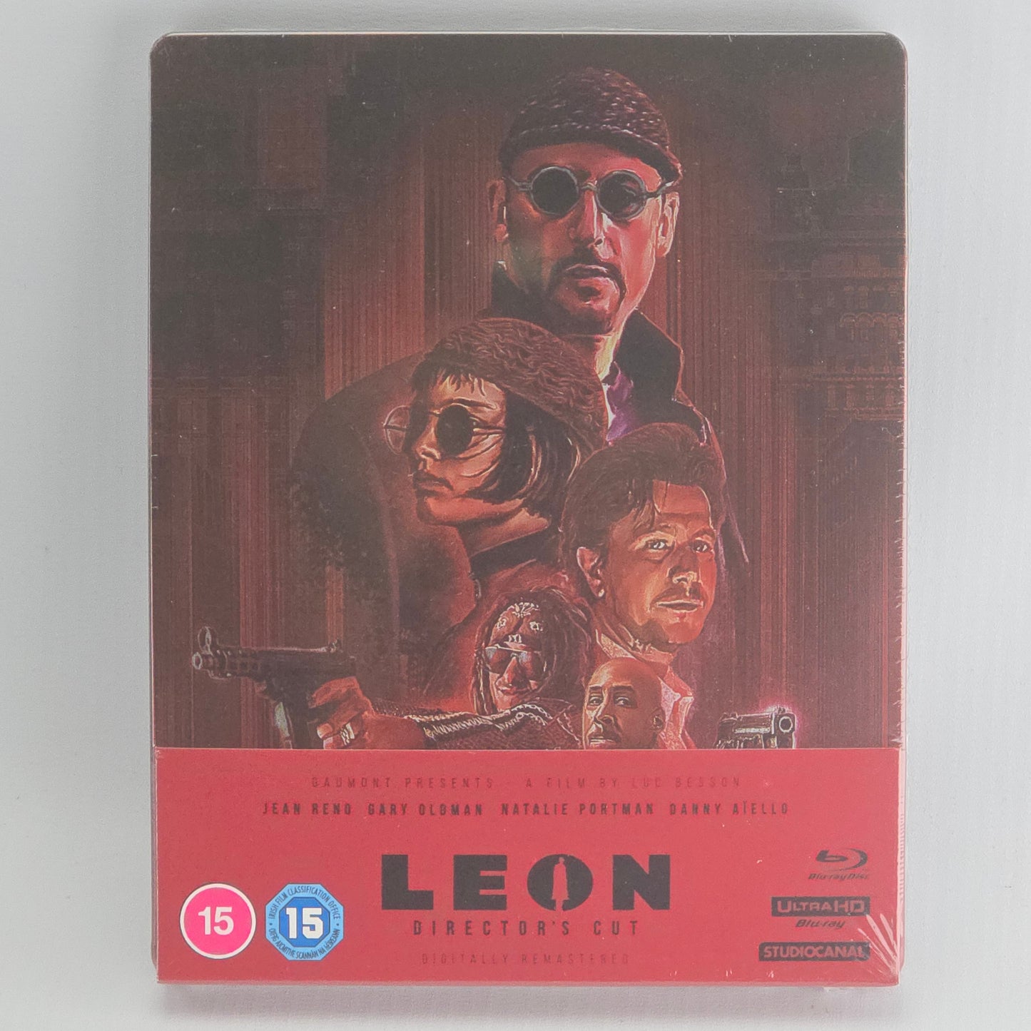 Leon Director's Cut  4K Ultra HD + Blu-ray SteelBook Zavvi Ltd Edt 600 Ex Zone B