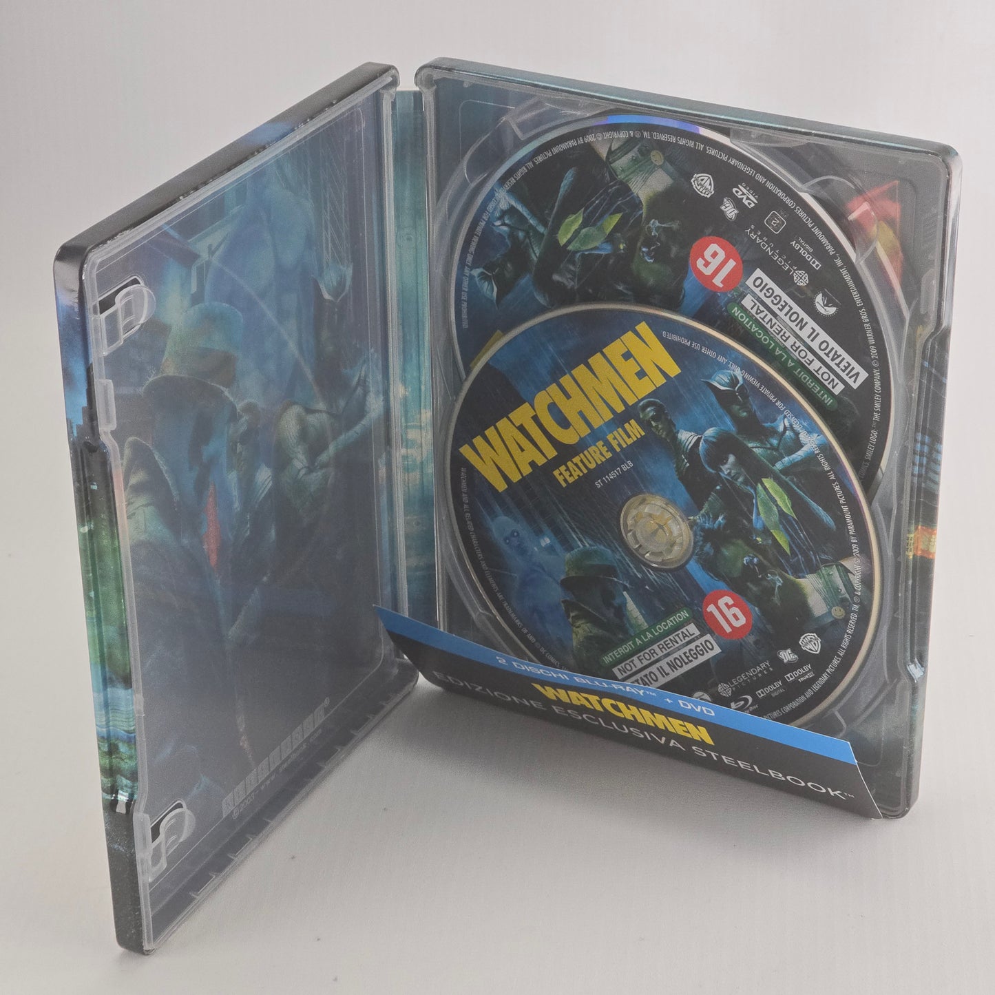 Watchmen 2019 Steelbook Blu-ray + DVD Zack Snyder, Zone B