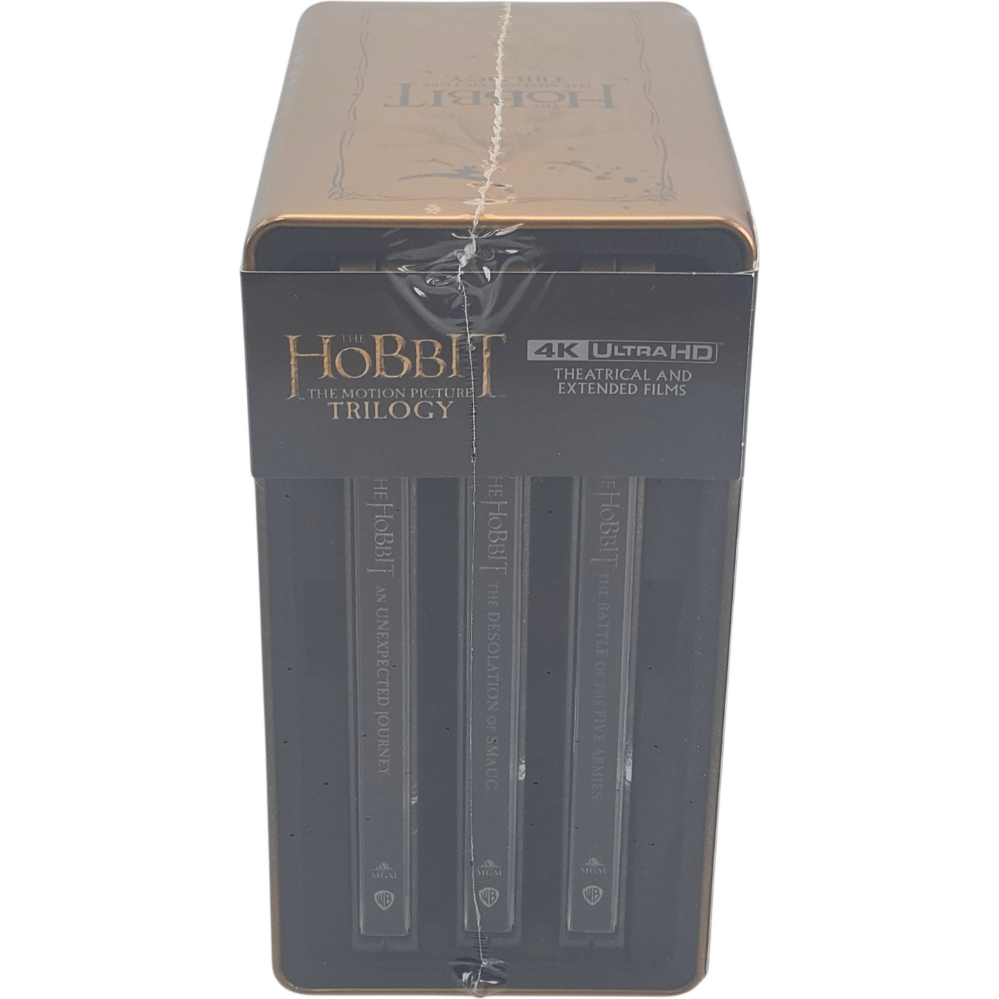 The Hobbit: The Motion Picture Trilogy : Steelbook 4K Ultra HD   Extended B