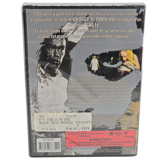 La Nuit des morts vivants (1968) – DVD – Zone 2