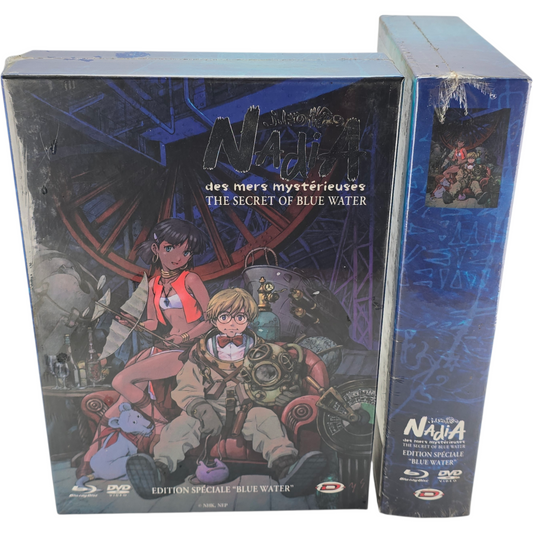 Nadia, le secret de l'eau bleue Blu-ray Collector A4 Limitée Artbook + Guidebook