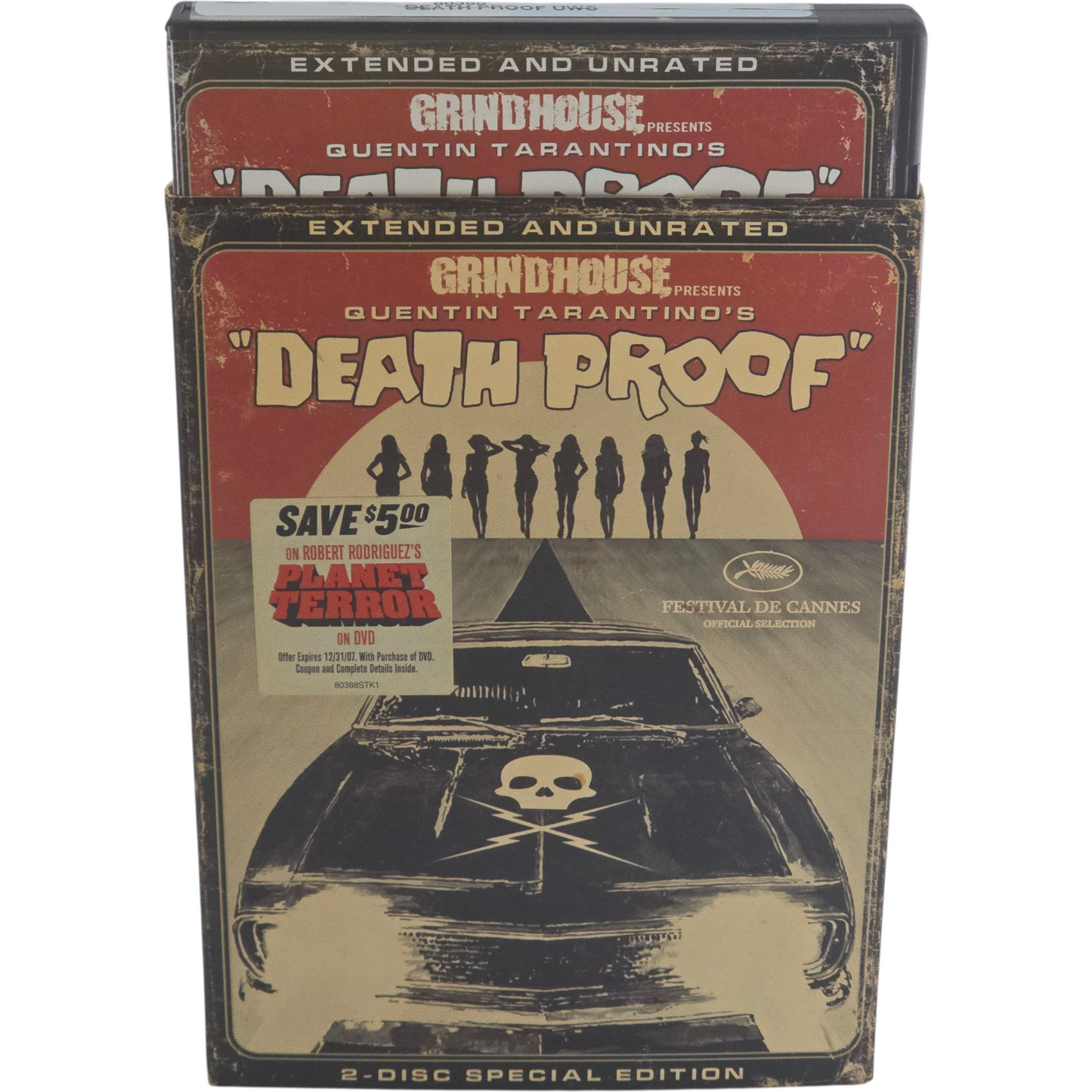 Death Proof DVD Collector's Extended Unrated 2-Disc Special Zone 1 [ -18]