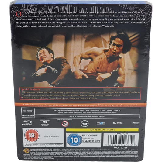 Opération Dragon – SteelBook Blu-ray – vue 3