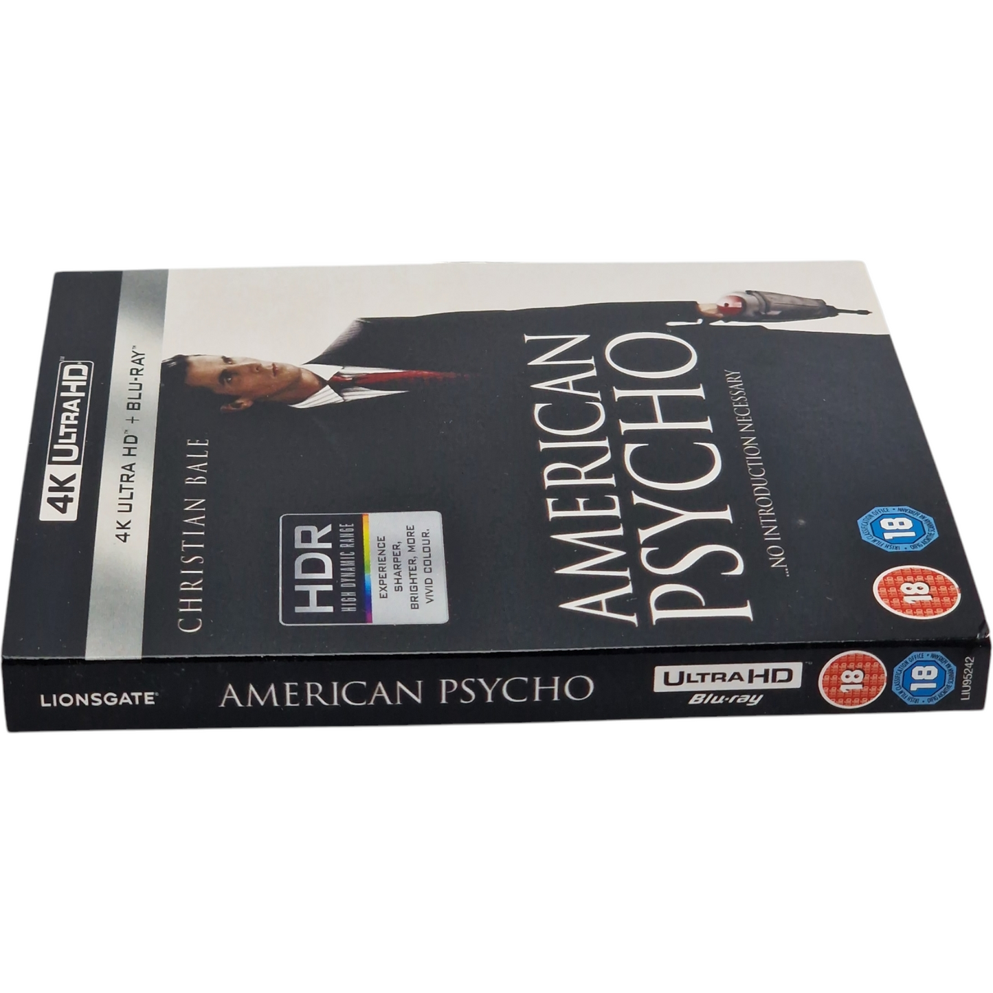 American Psycho 2000  4K Ultra HD + Blu-ray +[étui] Christian Bale [-18] Zone B