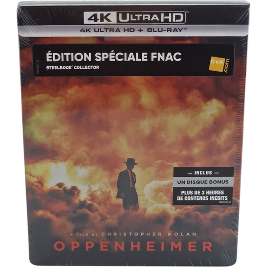 Oppenheimer (2023) – SteelBook 4K Ultra HD + Blu-ray – Zone B – vue 2