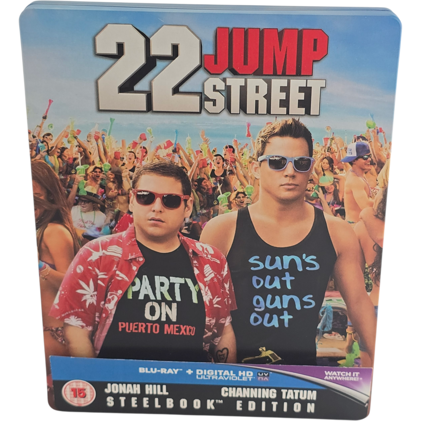 22 Jump Street SteelBook Blu-ray Zavvi Ltd Edition 4,000 Ex  Zone B