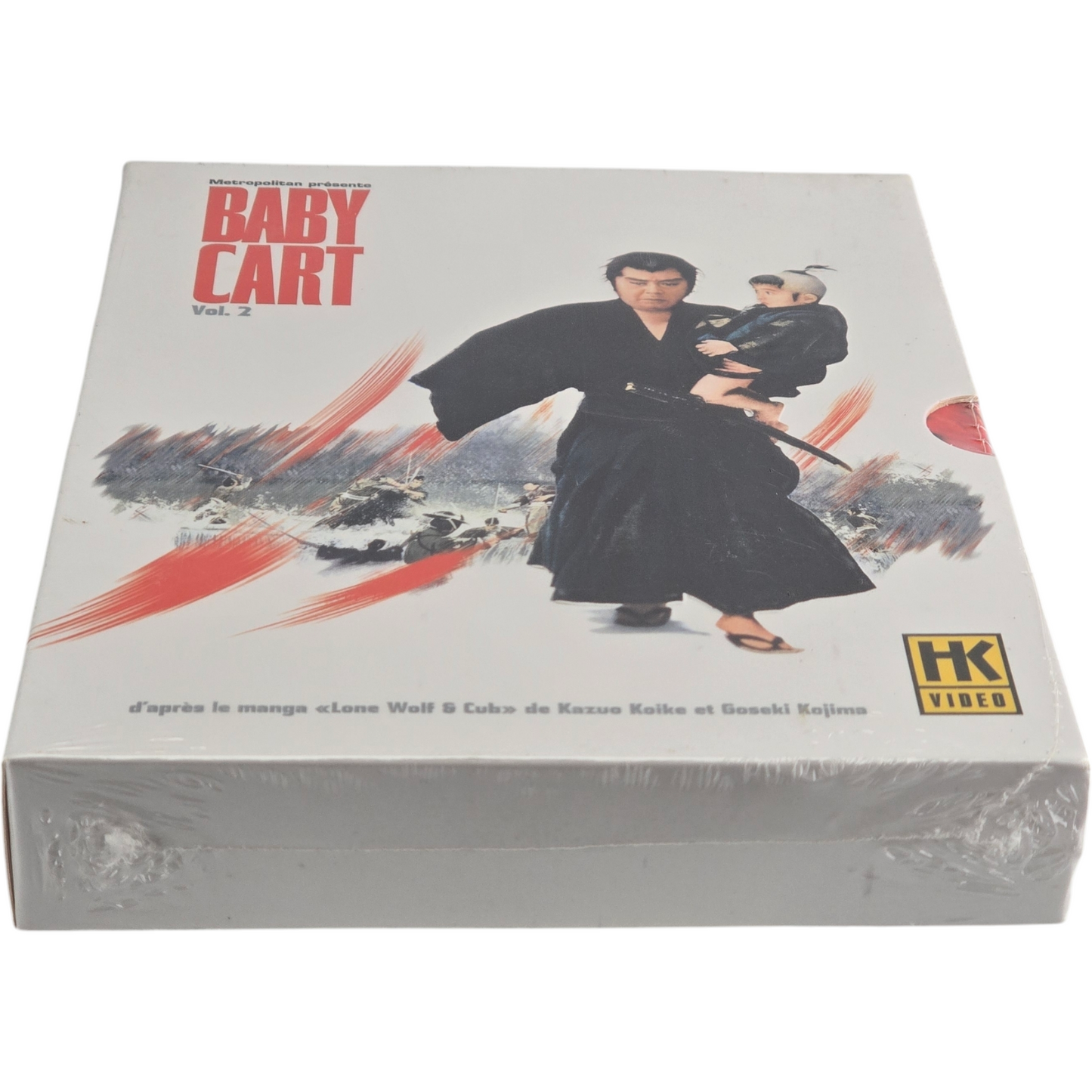 Baby Cart vol.2  DVD  L'âme d'un père le cœur d'un fils,des démons,paradis blanc
