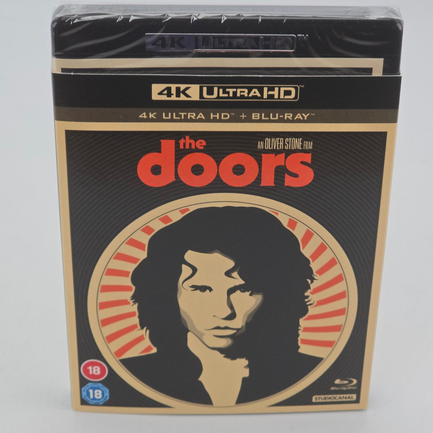 The Doors 1991 Oliver Stone 4K Ultra HD + Blu-ray 3 Disques Val Kilmer  B [-18]