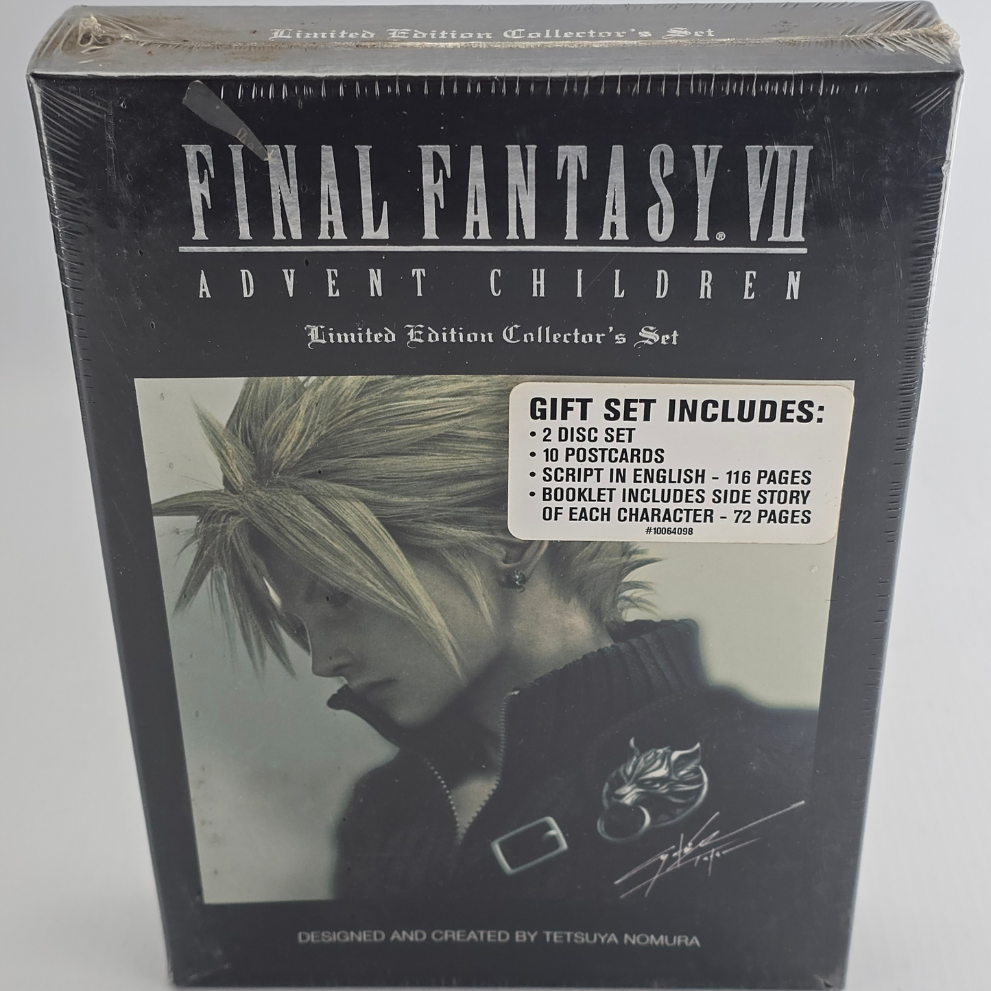 Final Fantasy VII: Advent Children DVD Limited Edition Collector's Set  Zone 1