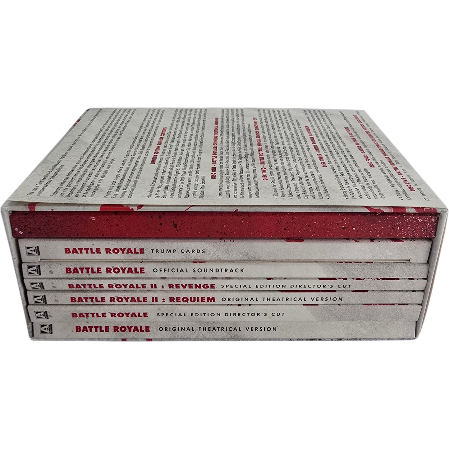 Battle Royale Blu-ray Limitée Collector Théâtrale + Director's Cut Zone B [-18 ]