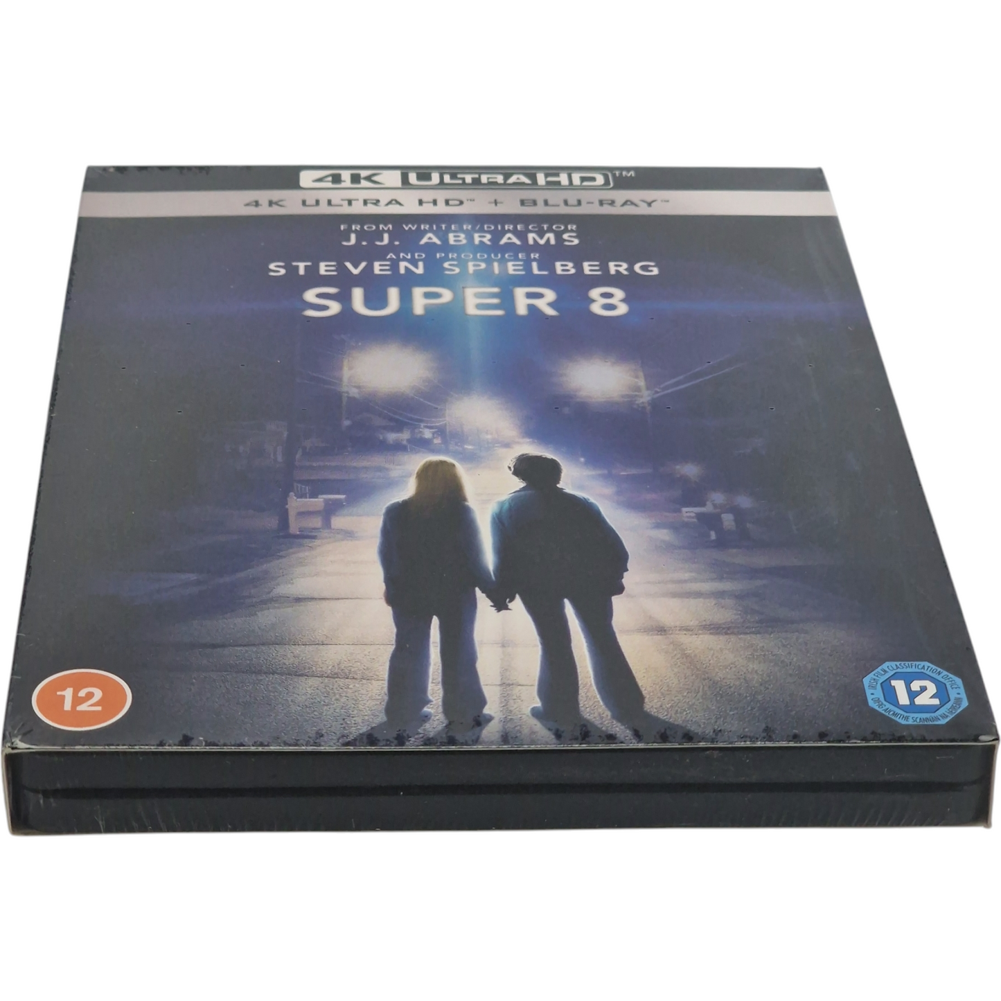 Super 8 SteelBook 4K Ultra HD + Blu-ray Red Carpet exclusive slip Zavvi Zone B