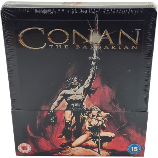 Conan the Barbarian Bluray SteelBook Débossé Zavvi Ltd 2013 Schwarzenegger Libre