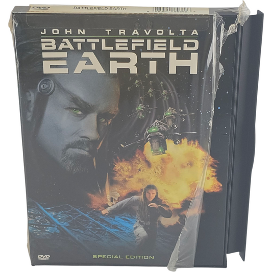 Battlefield Earth DVD Snap case John Travolta 2000 Zone 1 US Import