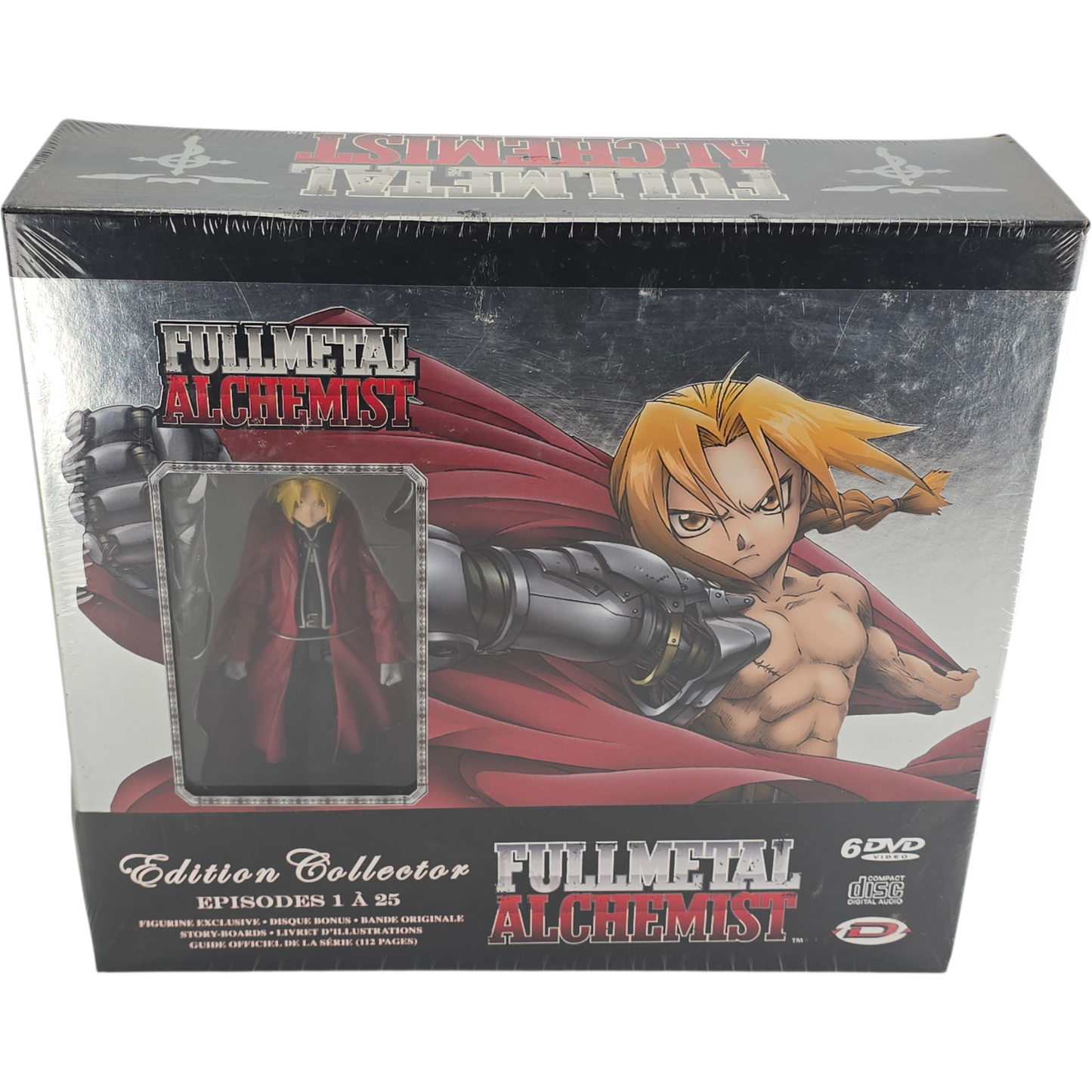 Fullmetal Alchemist -Coffret Partie 1 DVD Édition À Tirage + figurine collector Zone 2