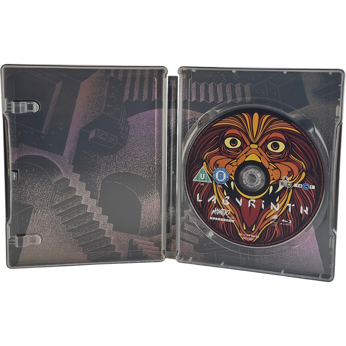 Labyrinth Blu-ray SteelBook Mondo X Zavvi Exclusif Limitée David Bowie  B