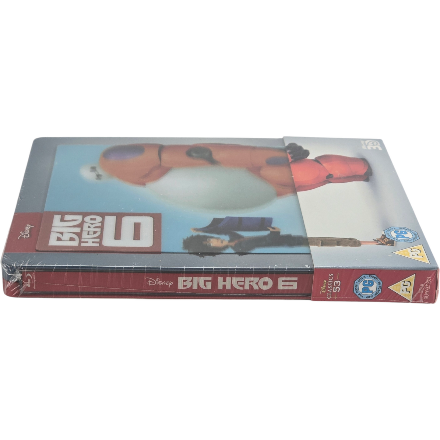 Big Hero 6 Steelbook Blu-ray 3D +2D Disney Zavvi exlusif lenticulaire 2017 Libre