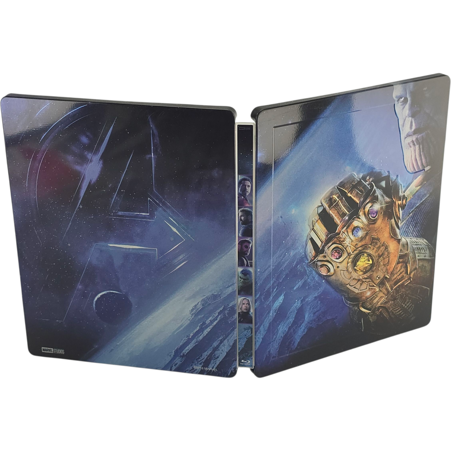 Avengers Infinity War Blu-ray 3D + 2D  Steelbook : Robert Downey Jr  Zone B