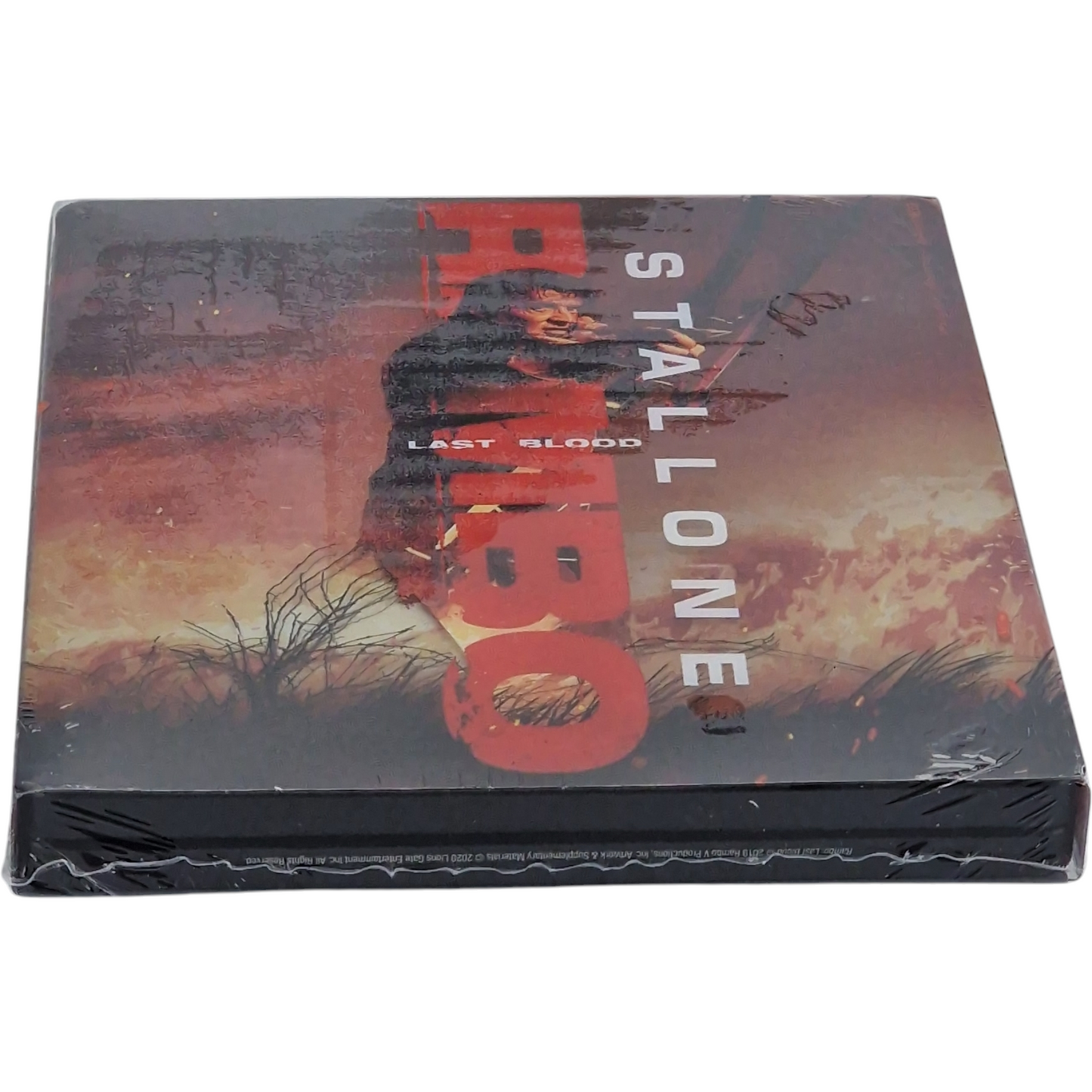 Rambo:Last Blood 4K Ultra HD + Blu-ray + Digital SteelBook Stallone Zone A  [-18]