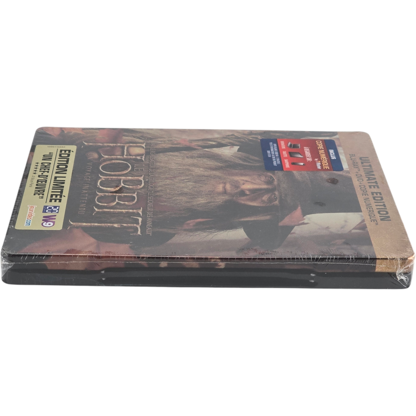 The Hobbit : An Unexpected Journey Gandalf SteelBook Blu-ray + DVD 2013 Zone  B