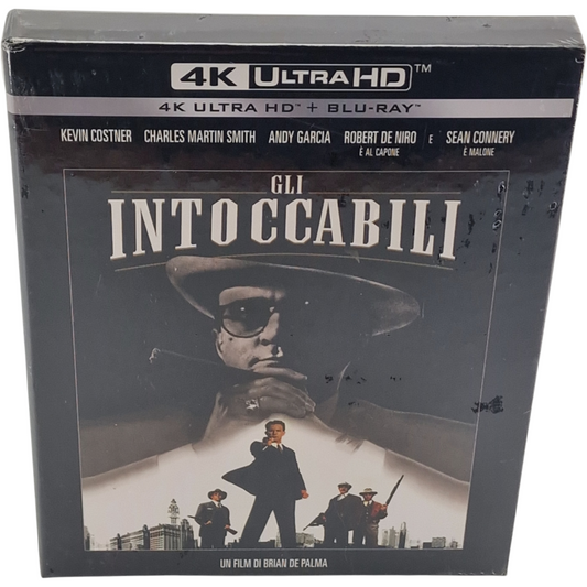 Les Incorruptibles - SteelBook 4K UHD + Blu-ray avec fourreau - import Italie
