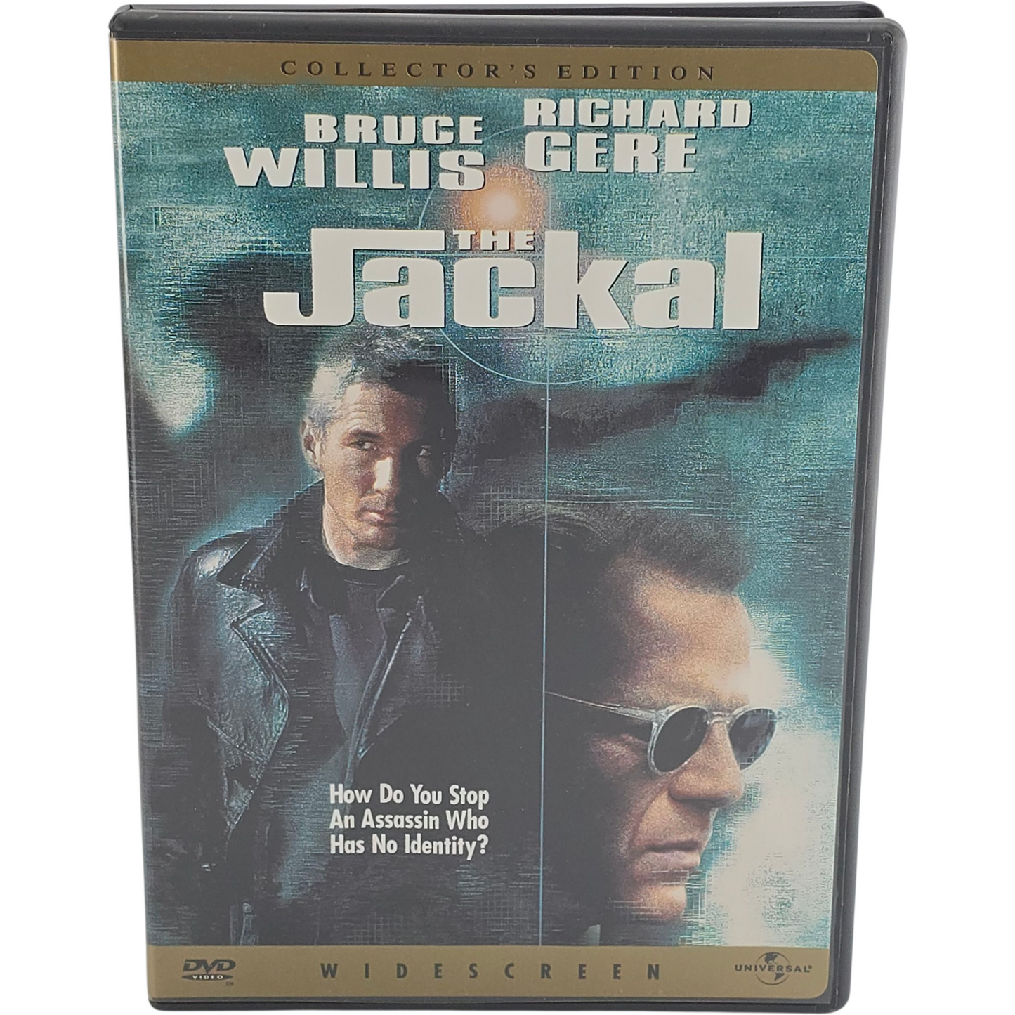 The Jackal DVD Collector's Edition  Bruce Willis, Richard Gere Zone 1 US Import