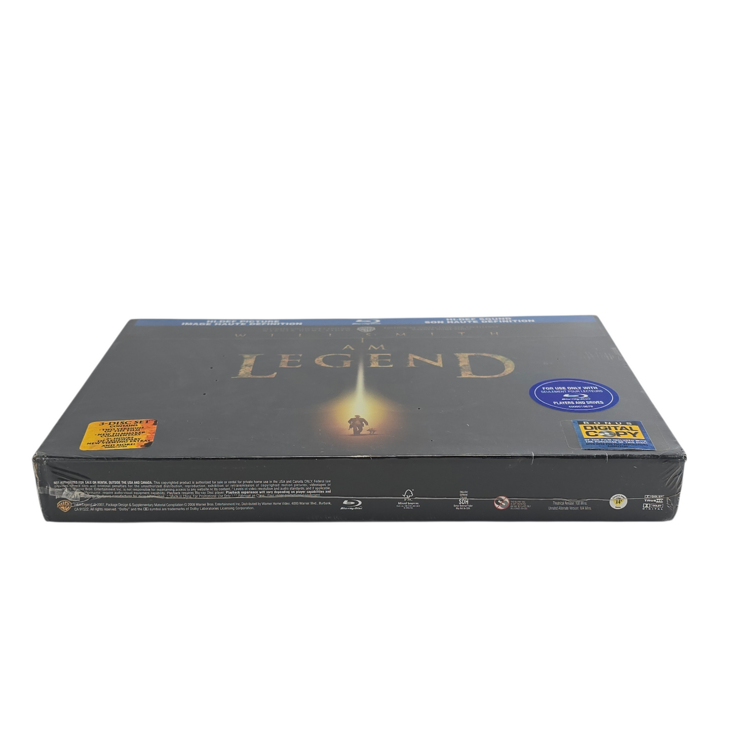 I Am Legend Blu-ray Coffret Ultimate Collector's Edt  Sketch Book Zone A